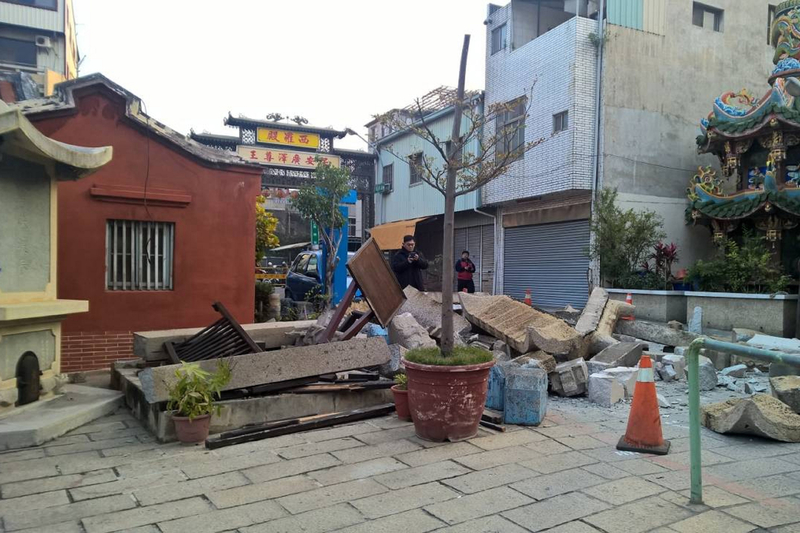 台南大地震　24處古蹟受損
