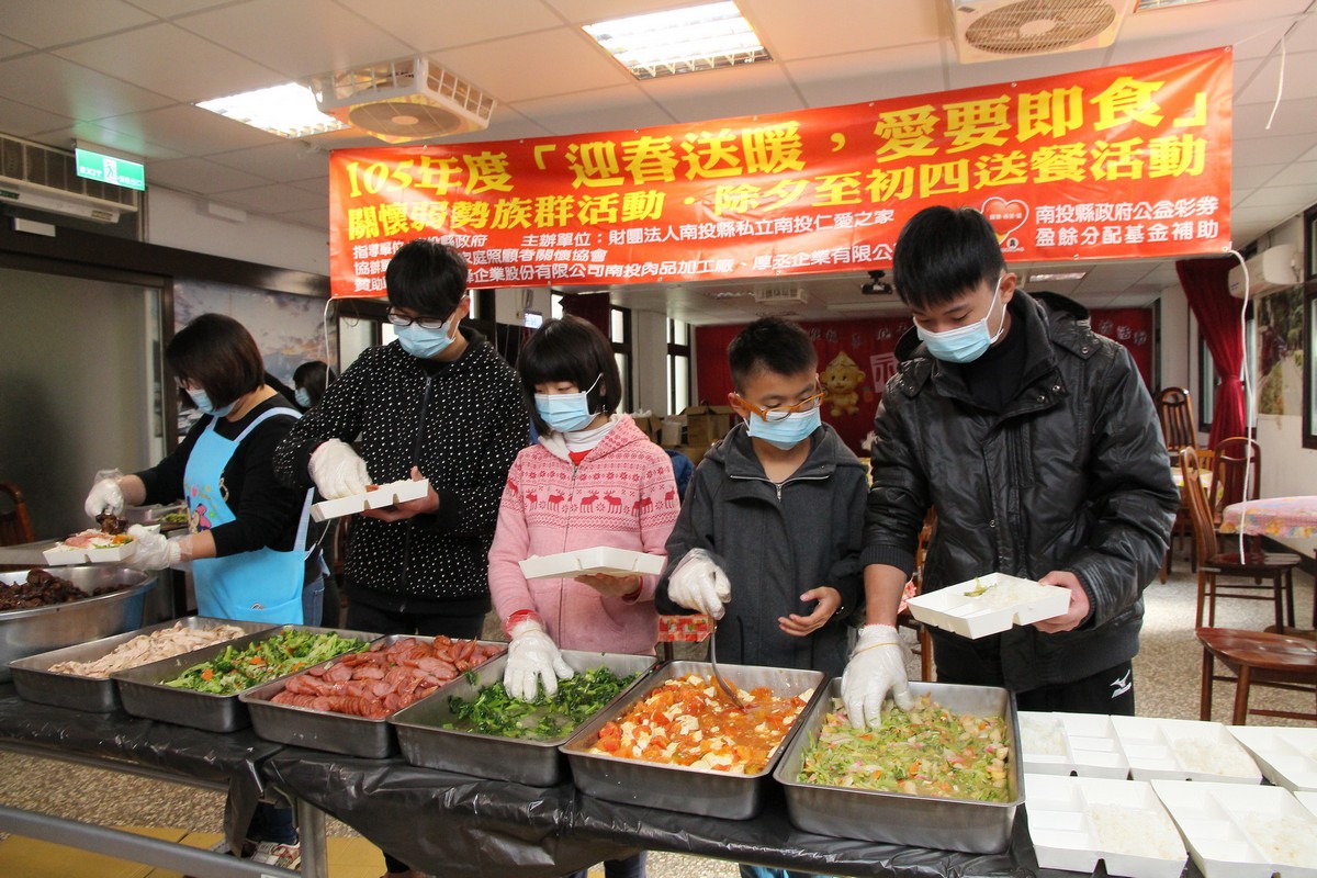 愛要即食　仁愛之家送餐弱勢與獨居長輩