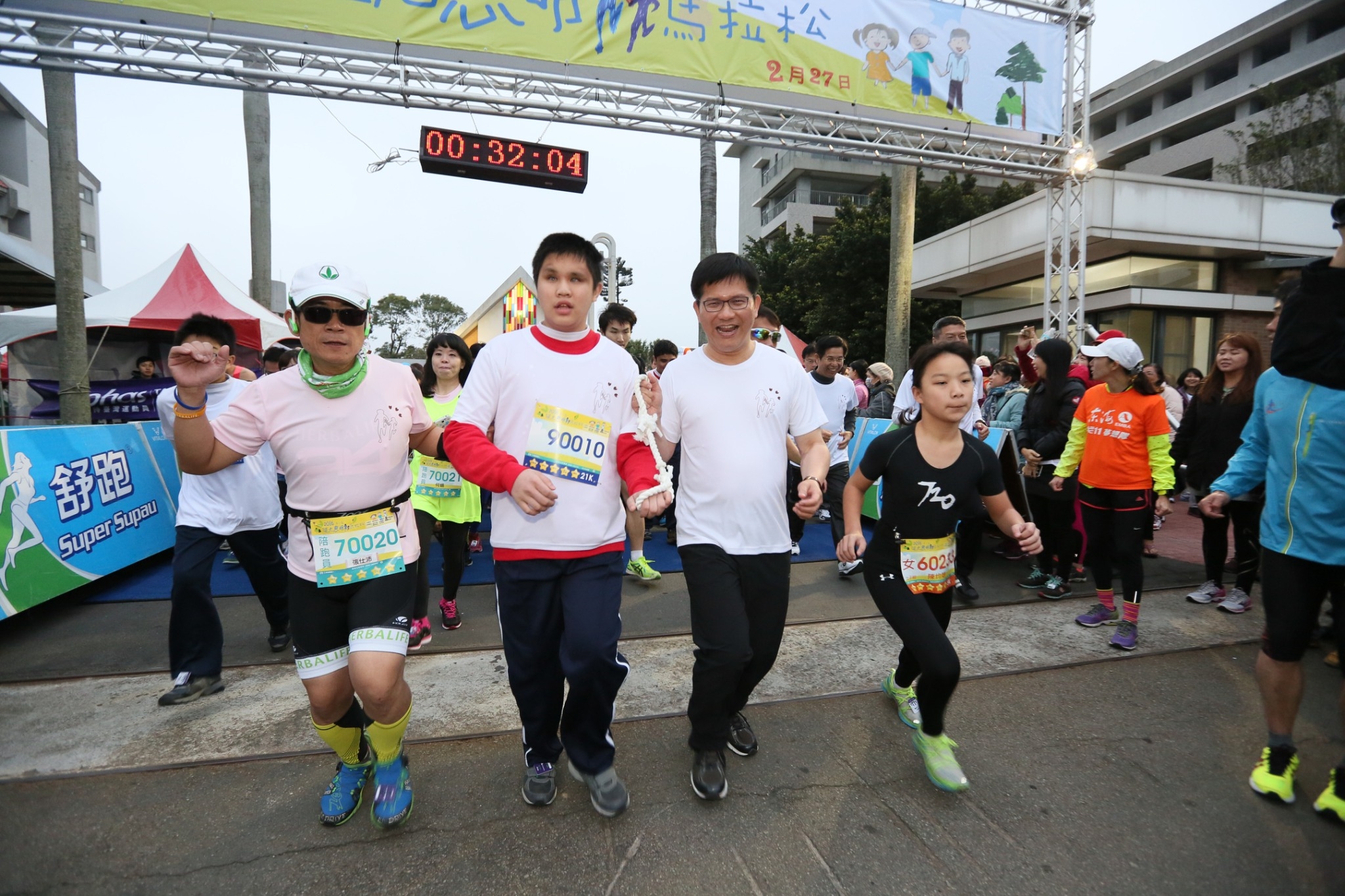 迎光惠明馬拉松開跑　逾3600人為視障公義而跑
