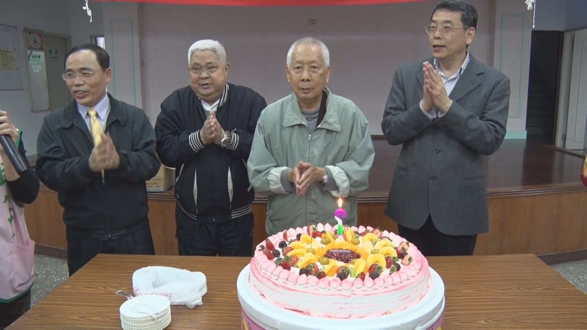 三重民生里慶生會　祝福長者健康樂活