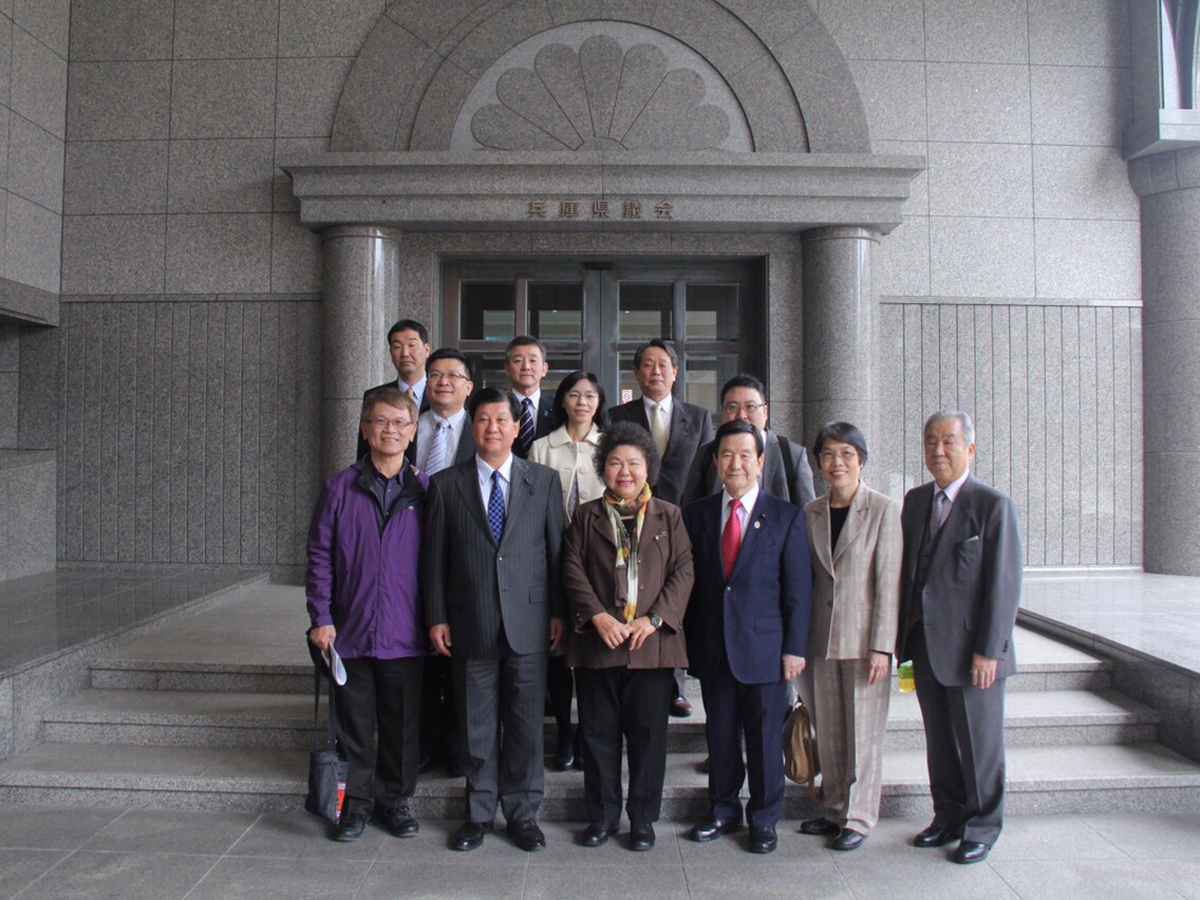 借鏡港灣城市轉型範例　陳菊率團訪日本兵庫縣議會