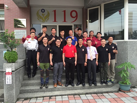 有朋自遠方來　香港消防處救護員會訪問嘉市消防局取經