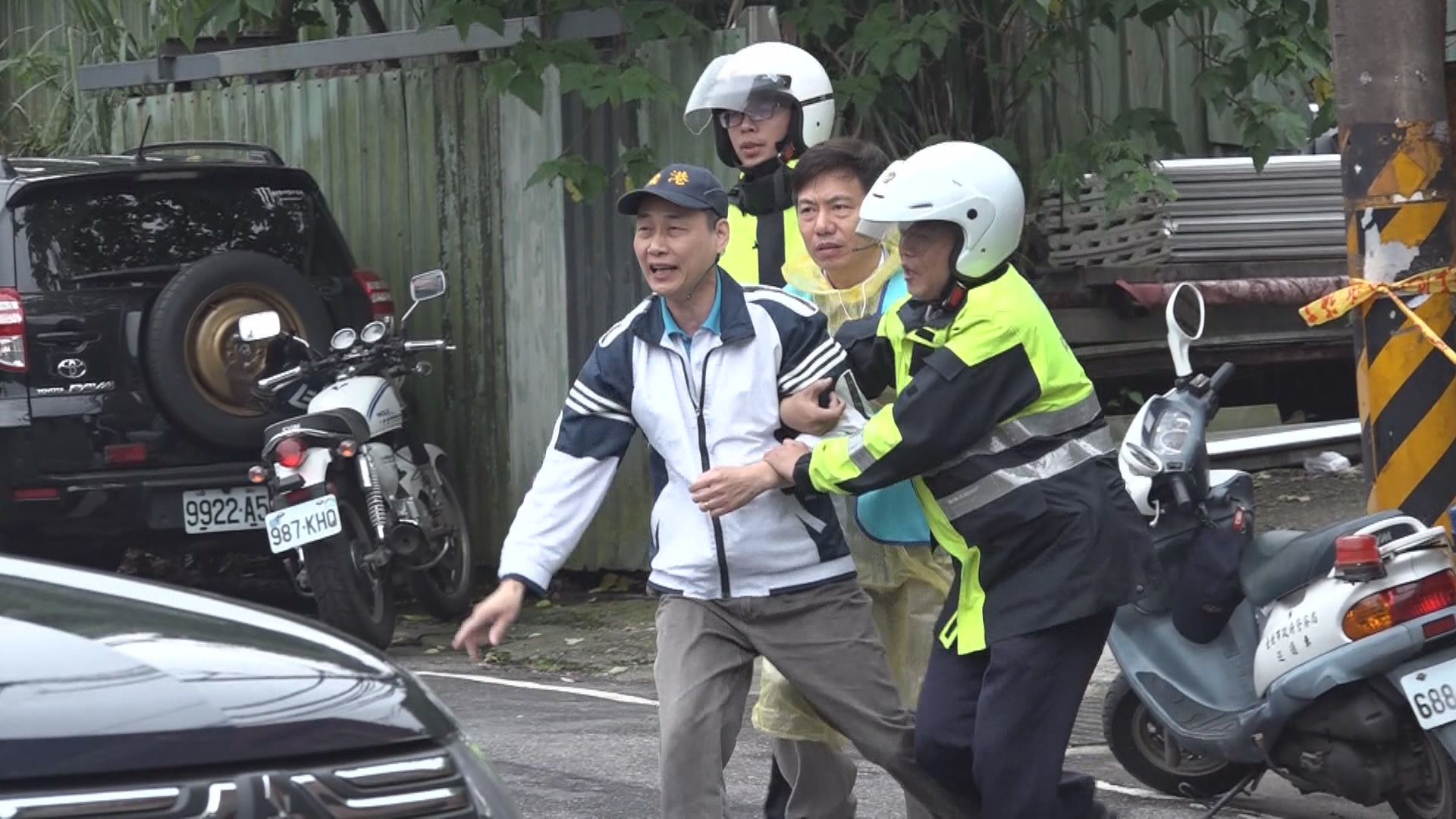 防患未然　南港舊莊里山坡地防災演練