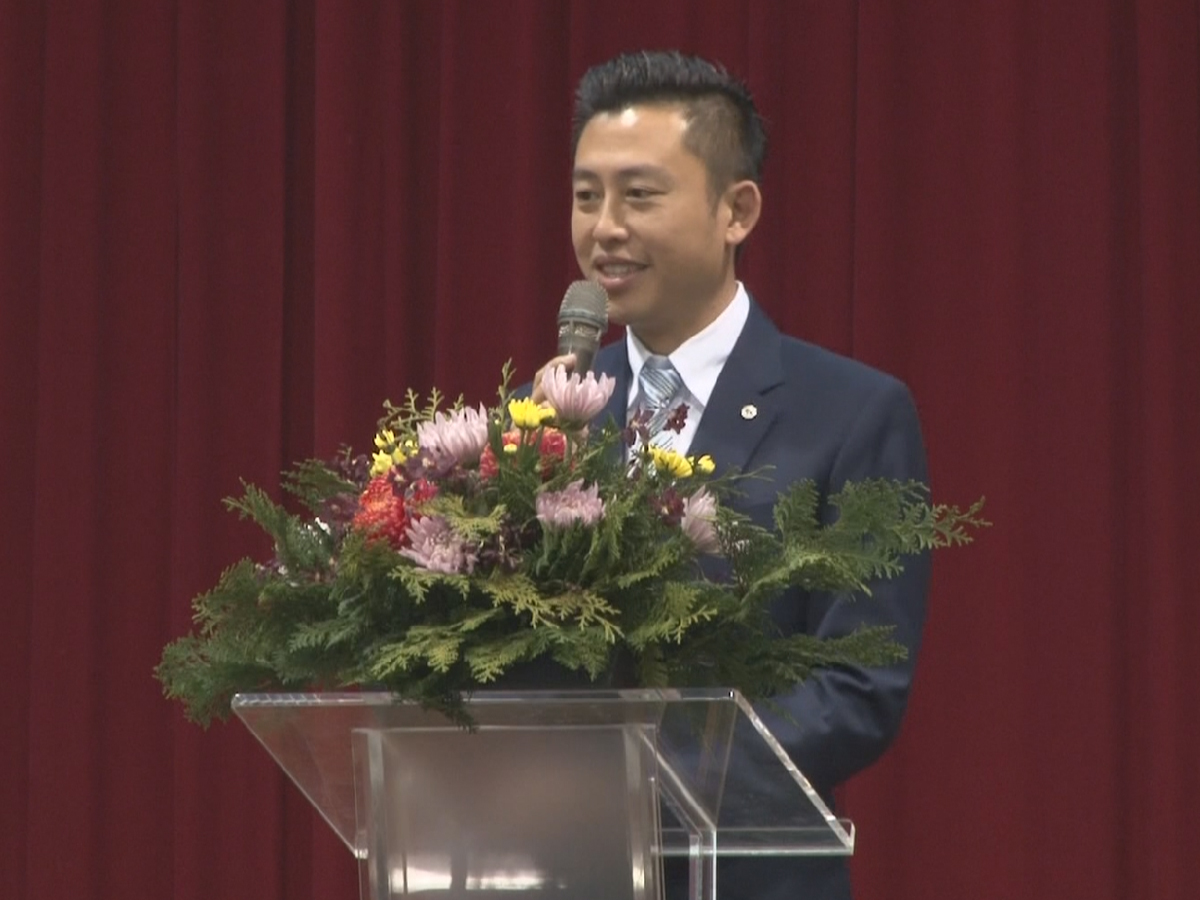 竹東高中慶祝建校70年　林智堅獲頒傑出校友