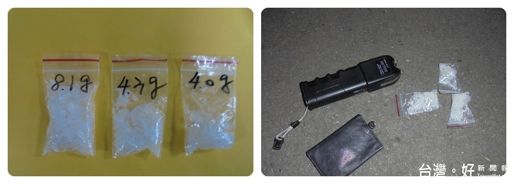 平鎮警分局執行「全國查緝毒品」專案,查獲高姓男子攜帶17公克的安非他命毒品。