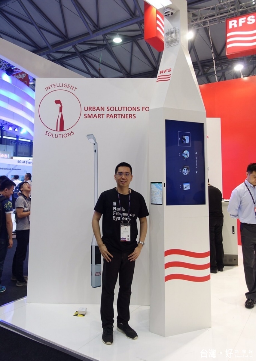 台灣最大的 iBeacon應用商天奕科技,此次成為RFS在本展合作的唯一台灣廠商,由總經理陳宗逸率團前往上海參展。(圖/天奕科技提供)