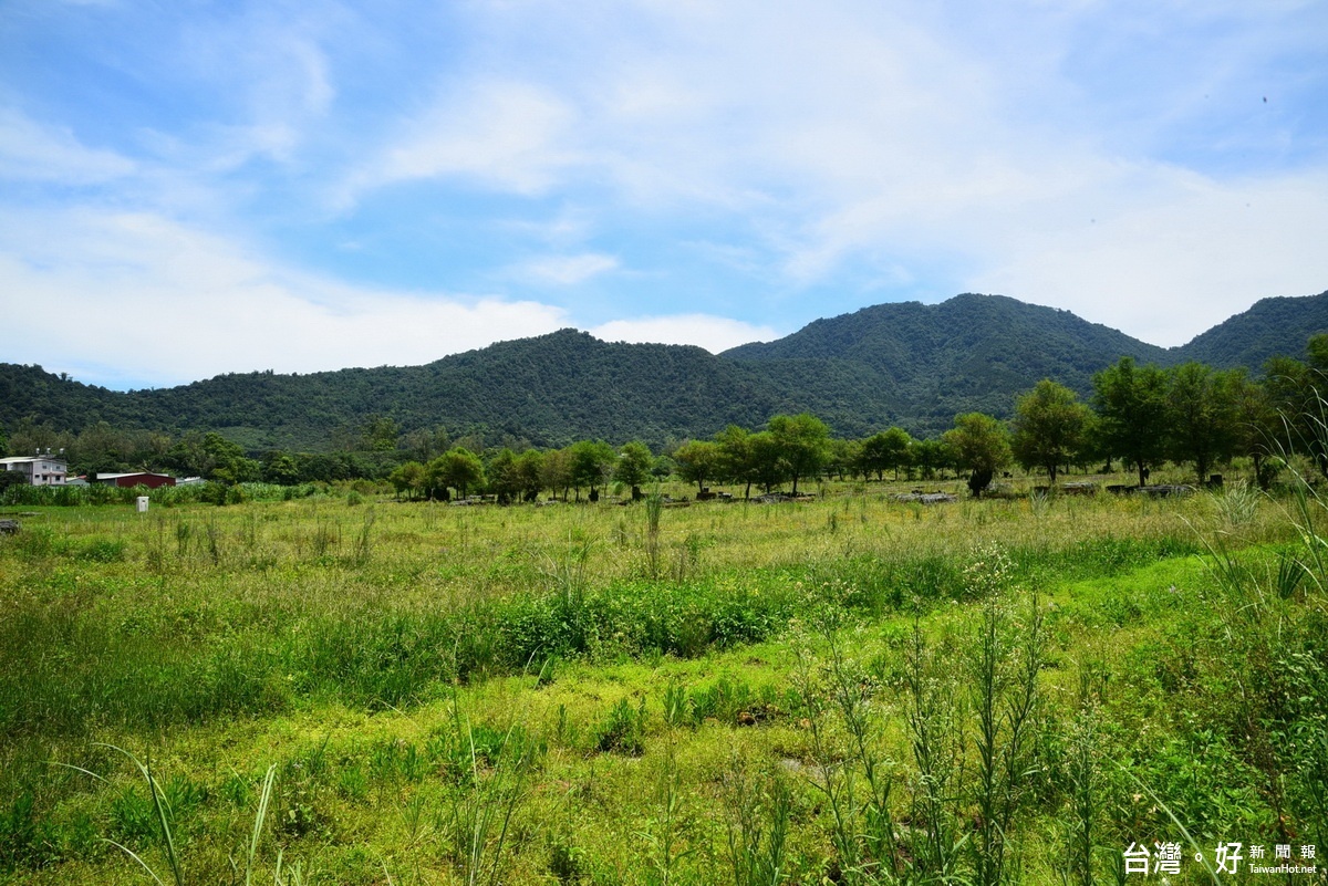 福興農場溫泉區占地 55公頃餘。