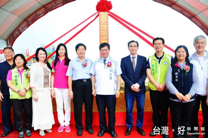 同安派出所基地有318坪,用地取得3億1,634萬元、建築經費1億2,500萬元。