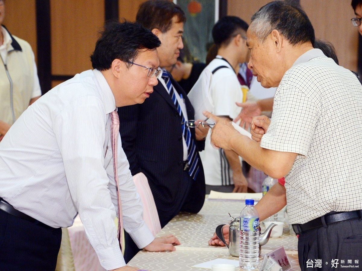桃園區基層建設座談會,市長鄭文燦傾聽里民心聲