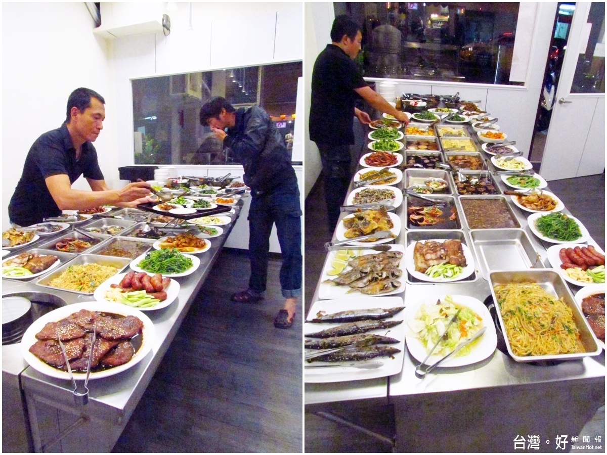 以基隆廟口傳統美食為號召的「食為天」餐飲店開幕,各色美食任君挑選