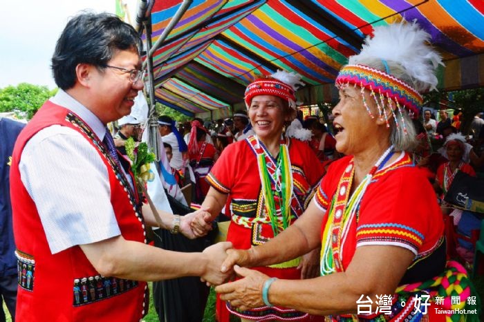 鄭文燦指出,將桃園打造為原住民族的第二故鄉。