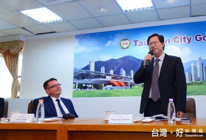 澳洲洛根市拜會,鄭市長:推動雙方城市更多交流合作 。