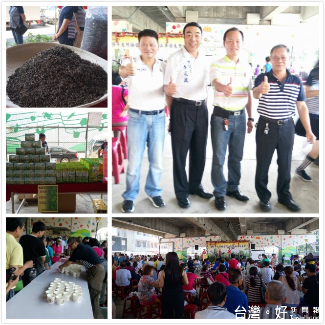 楊梅區農會「有仙則茗」仙草發表會,活動吸引了500多位民眾參加,熱鬧滾滾。