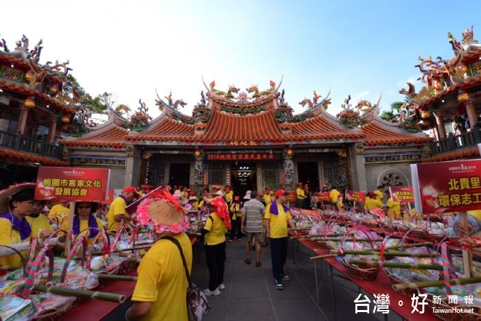 桃園市長鄭文燦表示,客家人的義民精神就是保鄉衛國的精神,可以看到客家硬頸、反抗的精神。