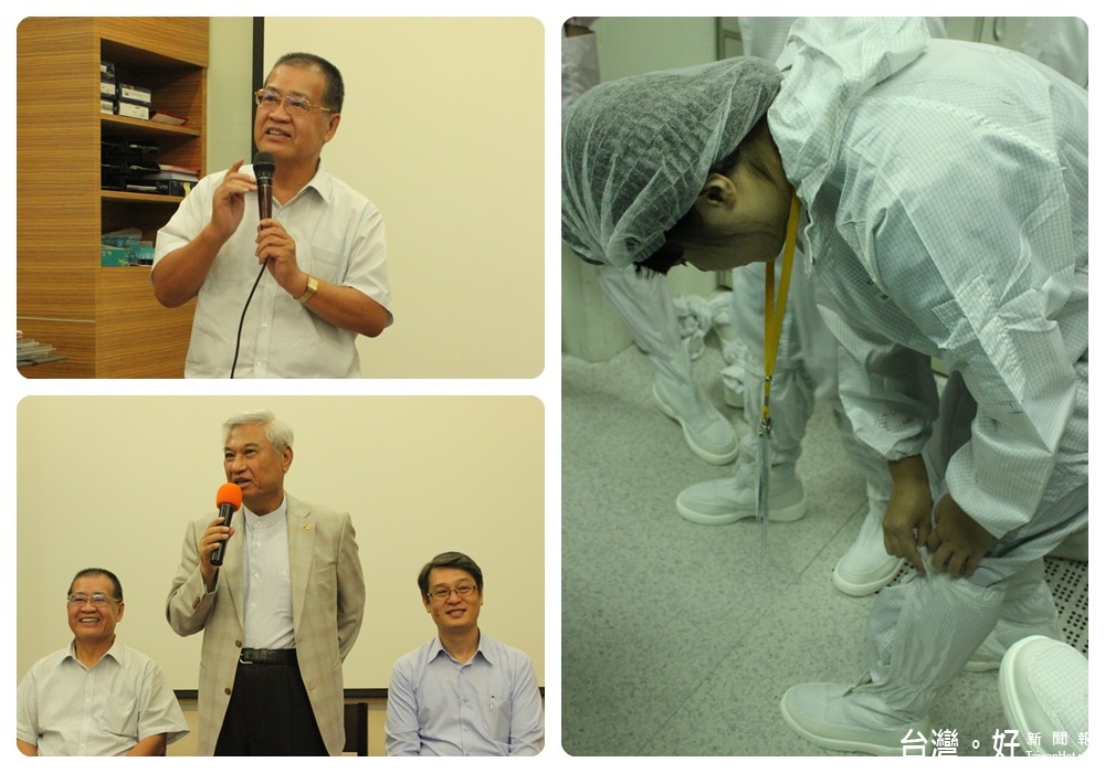 穩茂企業董事長陳進財先生從自身在幼時的貧苦經驗出發,鼓勵學員們保持學習的主動積極。