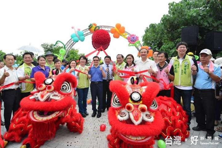 八卦山天空步道啟用典禮。（圖／彰化縣政府提供）