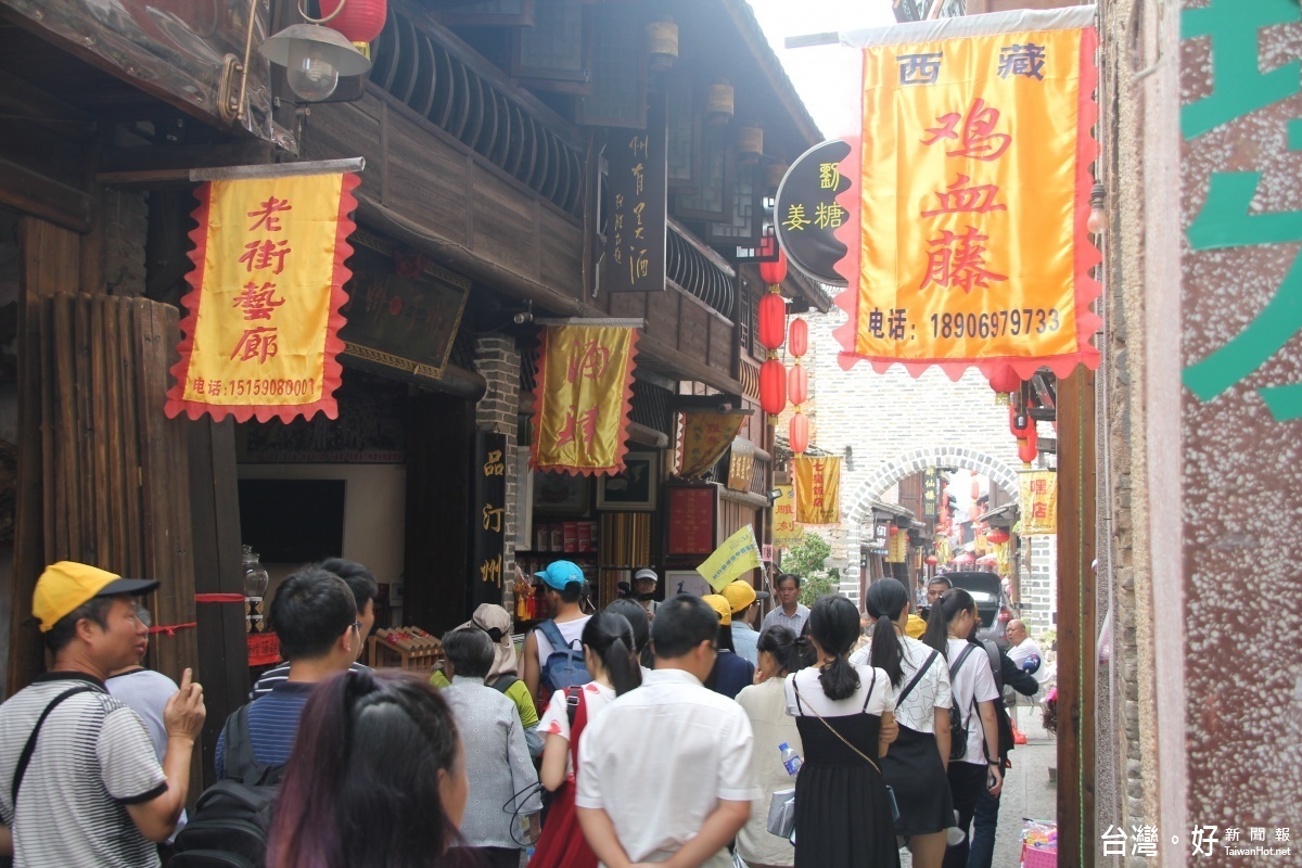 長汀古街道-「店頭街」街景