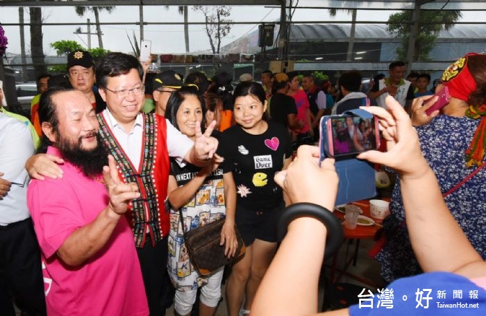 鄭市長表示,市府將透過舉辦豐年祭活動,讓大家感受到桃園是原住民族的第二故鄉。