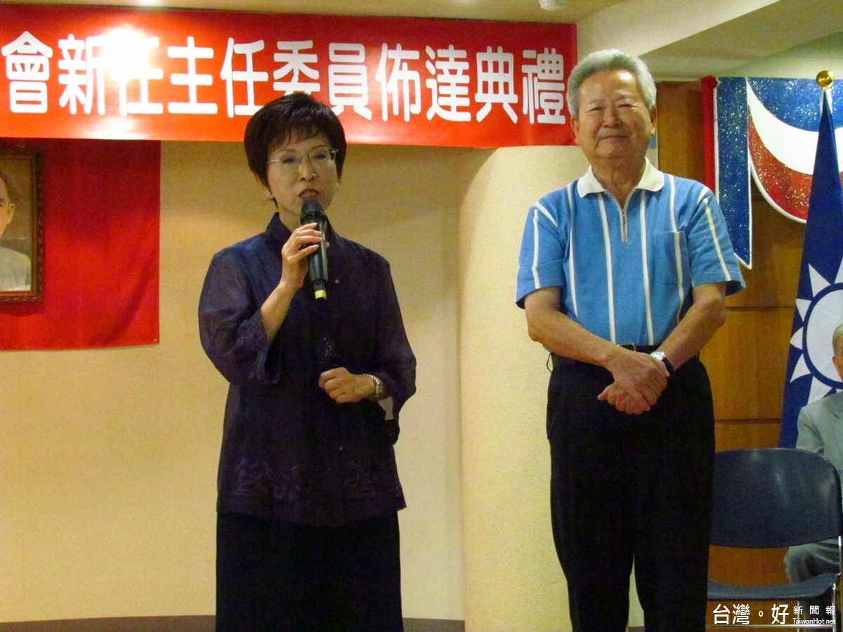 楊敏盛接任國民黨桃市黨部主委,洪秀柱吳伯雄主席勉本土年青化