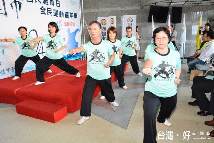 桃園市長鄭文燦表示,推動健康城市、讓市民熱愛運動,是市府的重要施政目標。