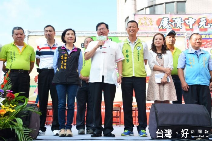 鄭市長表示,桃園以客家文化為主題帶動「哈客風」,查踏霄裡的各個景點,讓民眾「認識客家、欣賞客家、體驗客家」,形塑桃園的品牌。