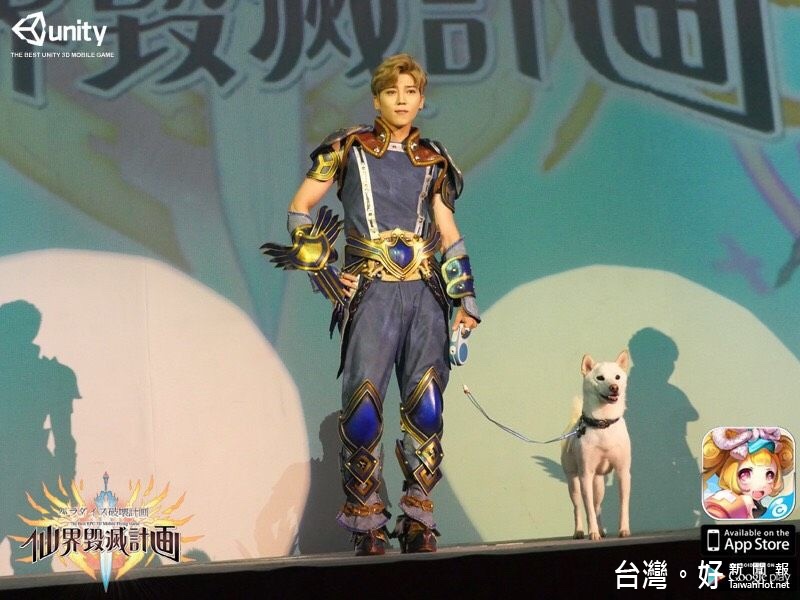 畢書盡近期代言手遊,想不到因瘋玩遊戲引起一段意外插曲。(圖/艾肯娛樂提供)