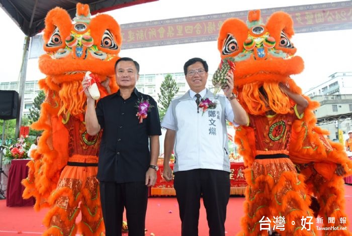 鄭市長表示,讓公24公園成為桃園市區重要的綠地以及辦理活動的場所,成為市民休憩的好去處。
