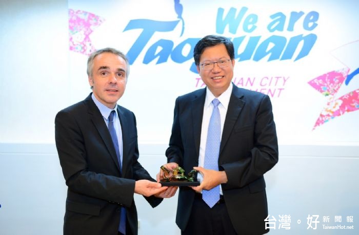 鄭市長表示,未來法國與桃園之間,將就科技、文化、教育等方面進行深入合作。
