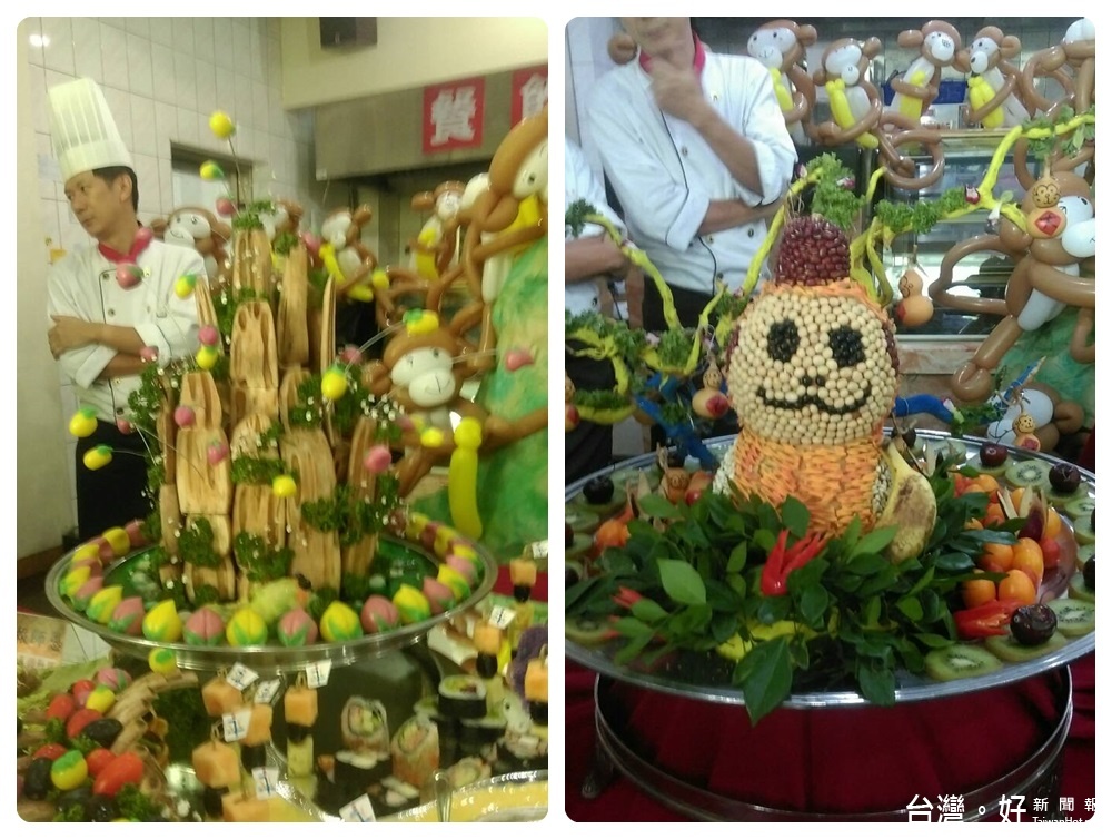 永平餐飲科舉行敬拜祖師爺大典,將餐飲精神內化為自身涵養除祈求學業順利,也讓廚藝精進。