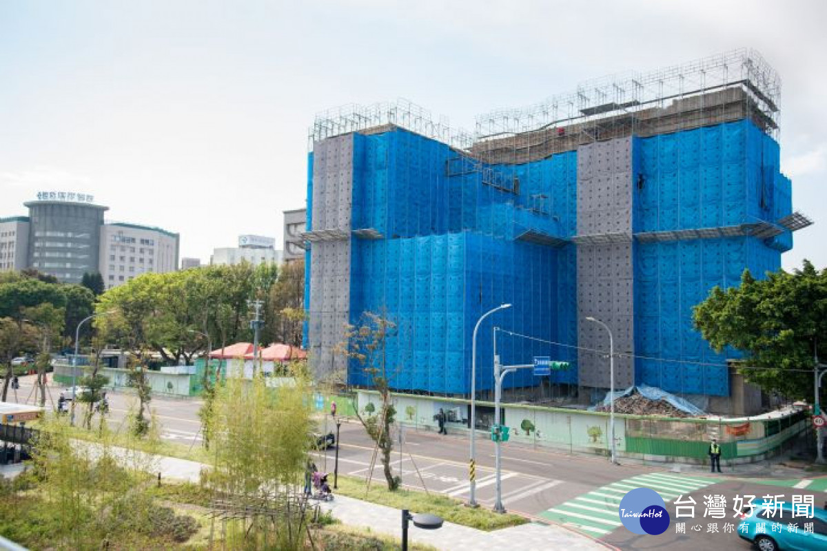 義民社福館工程進度及建築外觀現況
