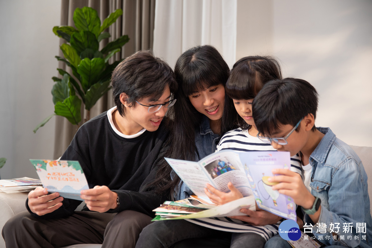 資助人劉依寧希望藉由資助讓3名兒女認識世界不同地區的生活樣貌和需要,從而培養同理心(台灣世界展望會提供)