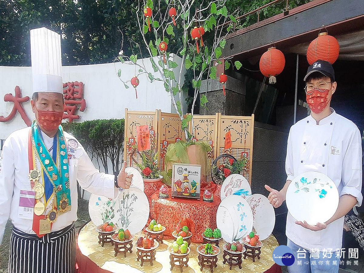 大甲媽繞境進駐彰化明道　各系所學生發揮創意科技防疫迎媽祖
