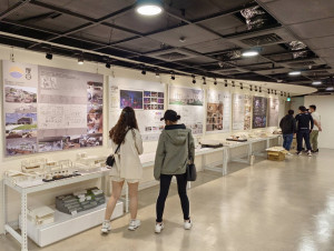 華夏科大展出數位動畫科技、室內設計結合虛擬構思、建築與地方創生等主題