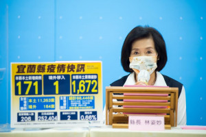 宜蘭縣長林姿妙（圖／宜蘭縣府衛生局）