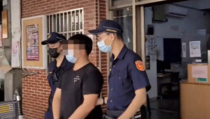 ▲嫌犯不知被通緝卻因車禍被逮，直呼：實在很倒霉！