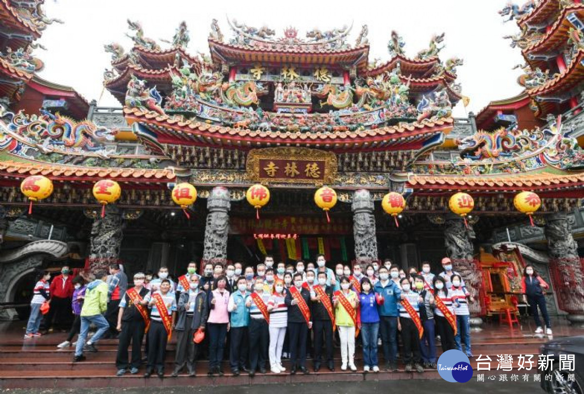 今年竹林山觀音寺巡迴媽移駕蘆竹大竹坪位。