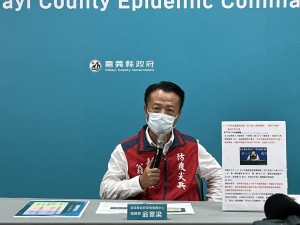 嘉義縣長翁章梁呼籲民眾，做好確診準備，他也表示萬一自己確診，將會第一時間公布／陳致愷翻攝