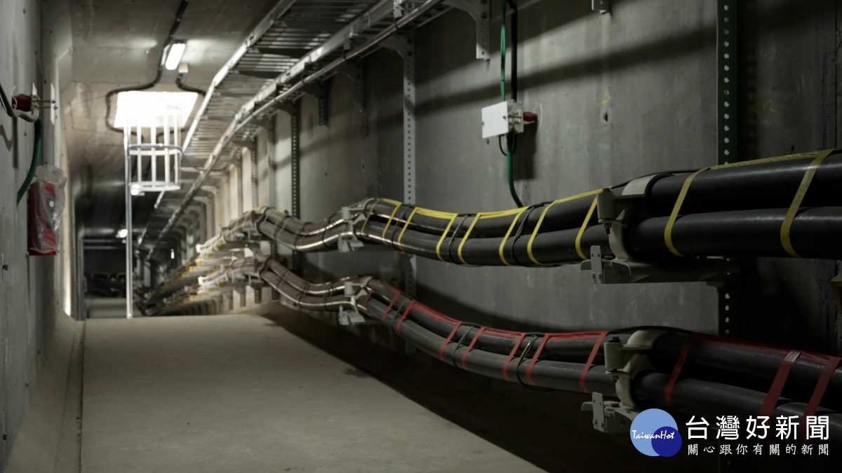 沃旭能源大彰化東南及西南第一階段離岸風場陸上變電站打造長達3.7公里的電纜隧道，給予傳輸電纜最高規格保護。圖／沃旭能源提供