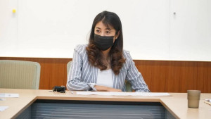 許淑華爭取臺中捷運延伸到南投。（許淑華服務處提供）