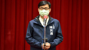 ▲陳其邁於議會時表示，半導體產業必須考量系統整合。