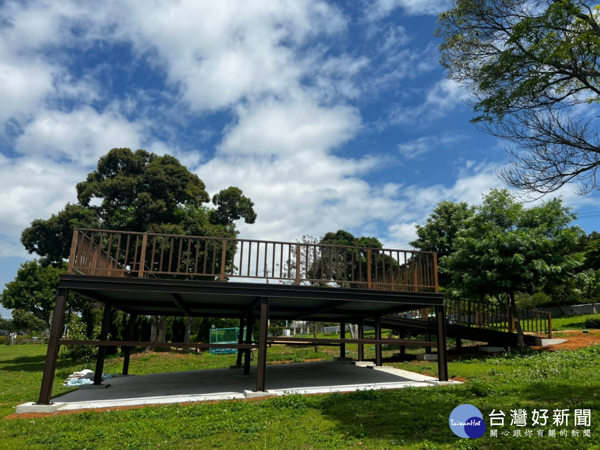 豐原賞景好去處！ 中市公老坪公園改造完工