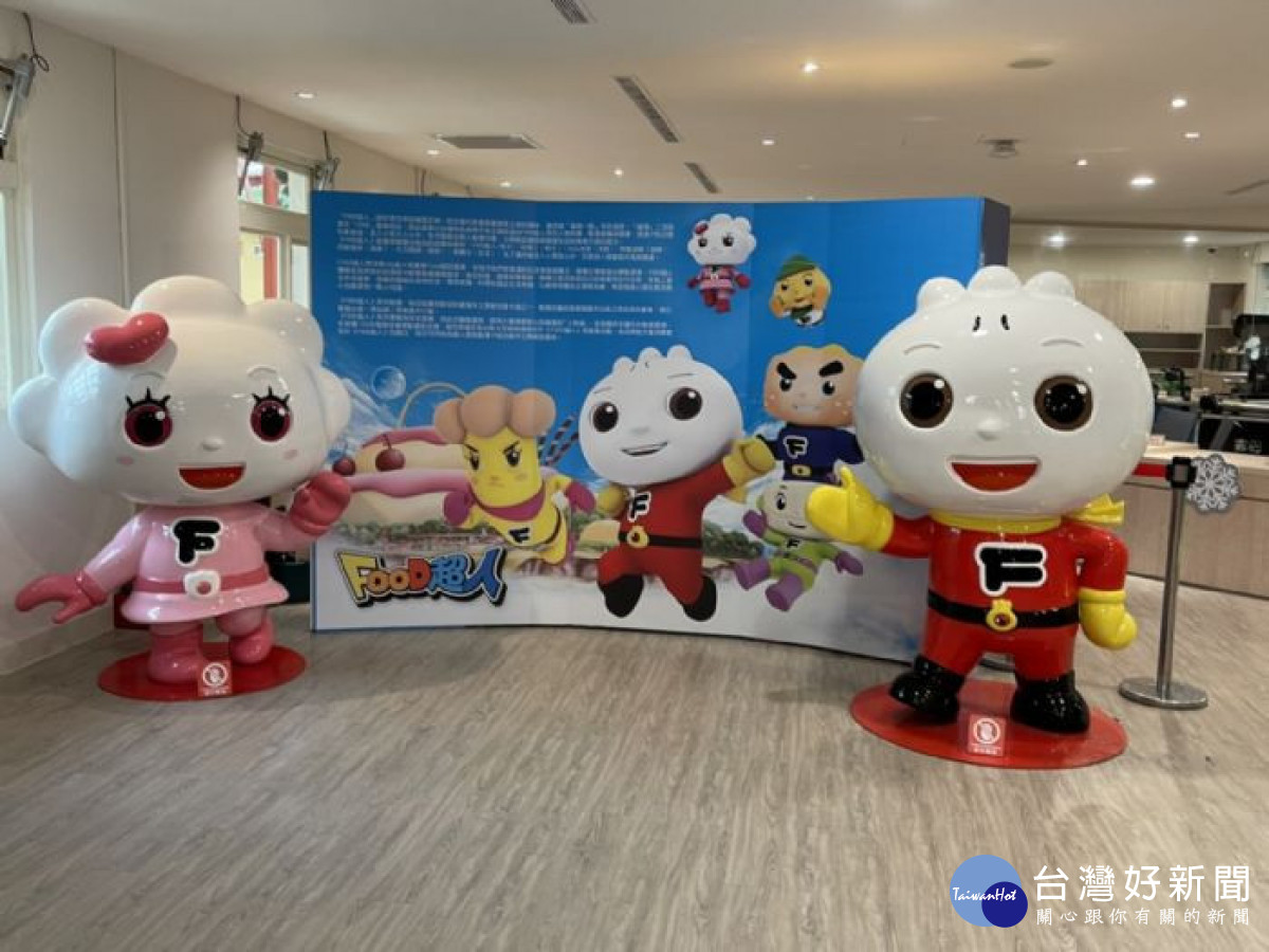桃園市立圖書館兒童玩具圖書館的展覽館舉辦「台灣IP來阮兜」特展。