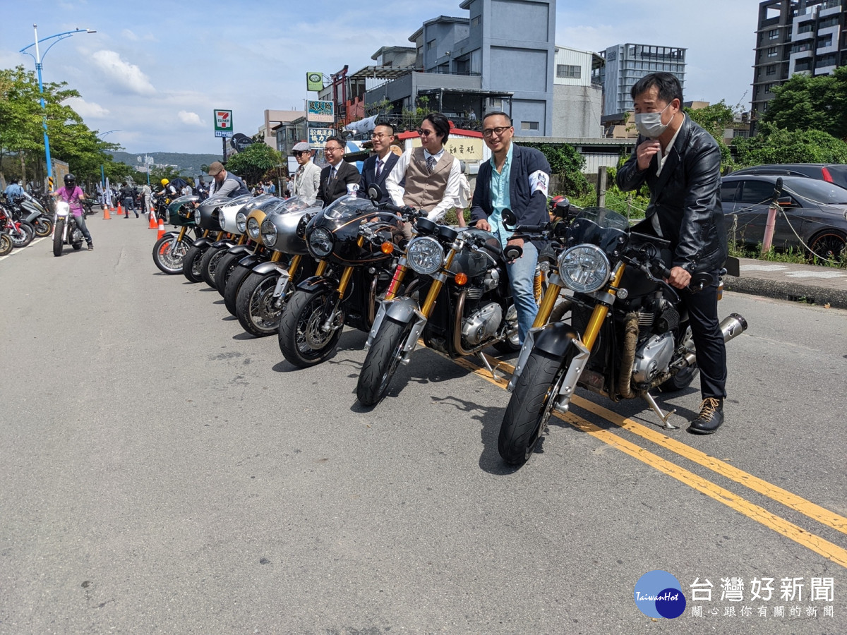 22 Dgr 紳士路騎 千台復古車騎士紳裝車聚為男性公益共襄盛舉 台灣好新聞taiwanhot