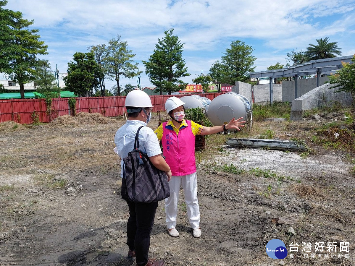 田尾怡心園恢復施工　預計在年底完成工程再現公路花園新風貌