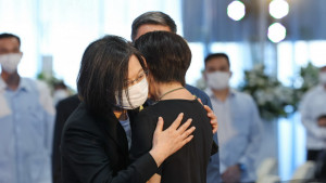 ▲蔡英文也向徐大鈞家屬表達慰問致意。（圖／記者 許高祥 翻攝）