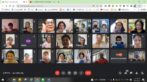 台中市今年第二場志工教育特殊訓練採線上教學辦理。