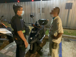 機車停捷運站卻不翼而飛，警調閱行車軌跡偵破烏龍竊案。