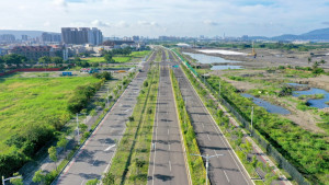 ▲高市濱海聯外道路北段正式通車啟用。（圖／記者 許高祥 翻攝）