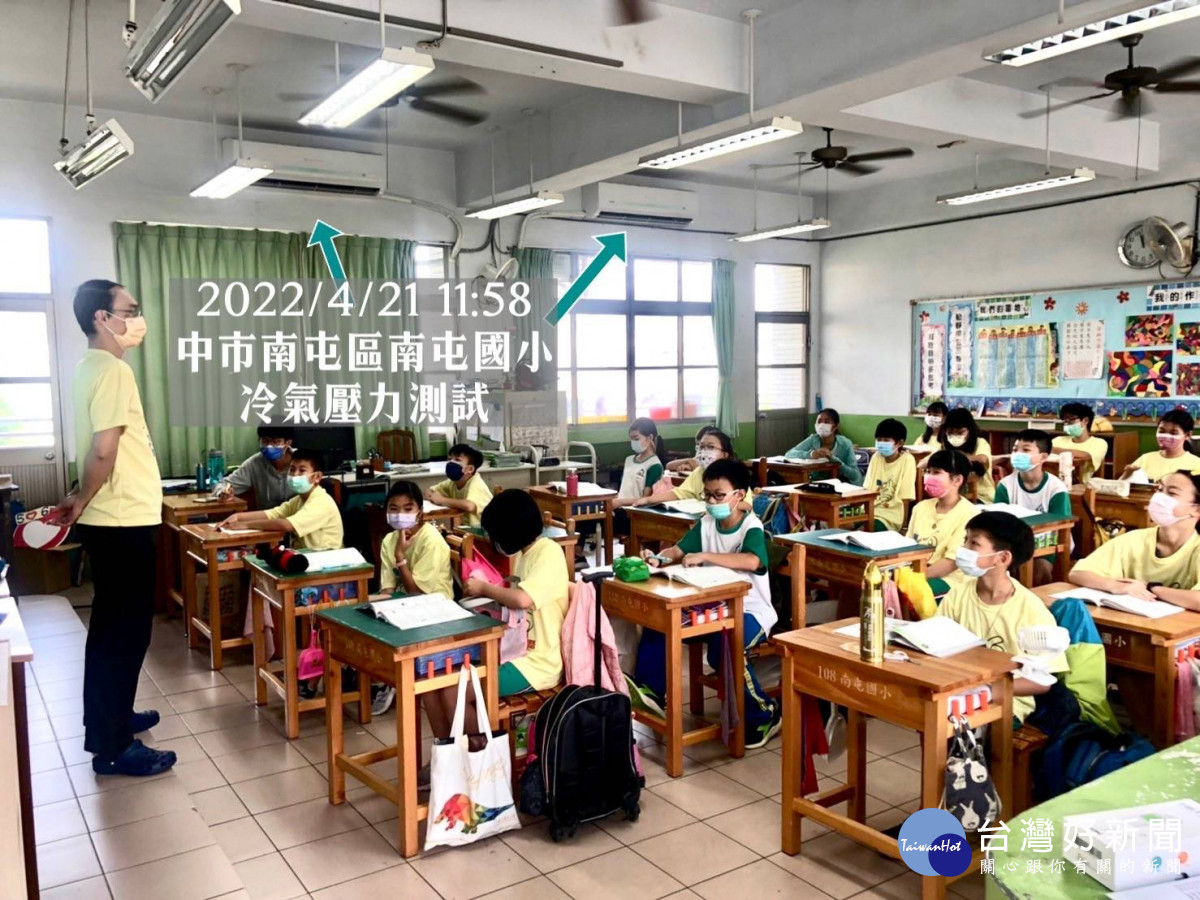 台中市政府為全市319所公立高中以下學校，補助電力改善及冷氣裝設，「班班有冷氣計畫」達標。