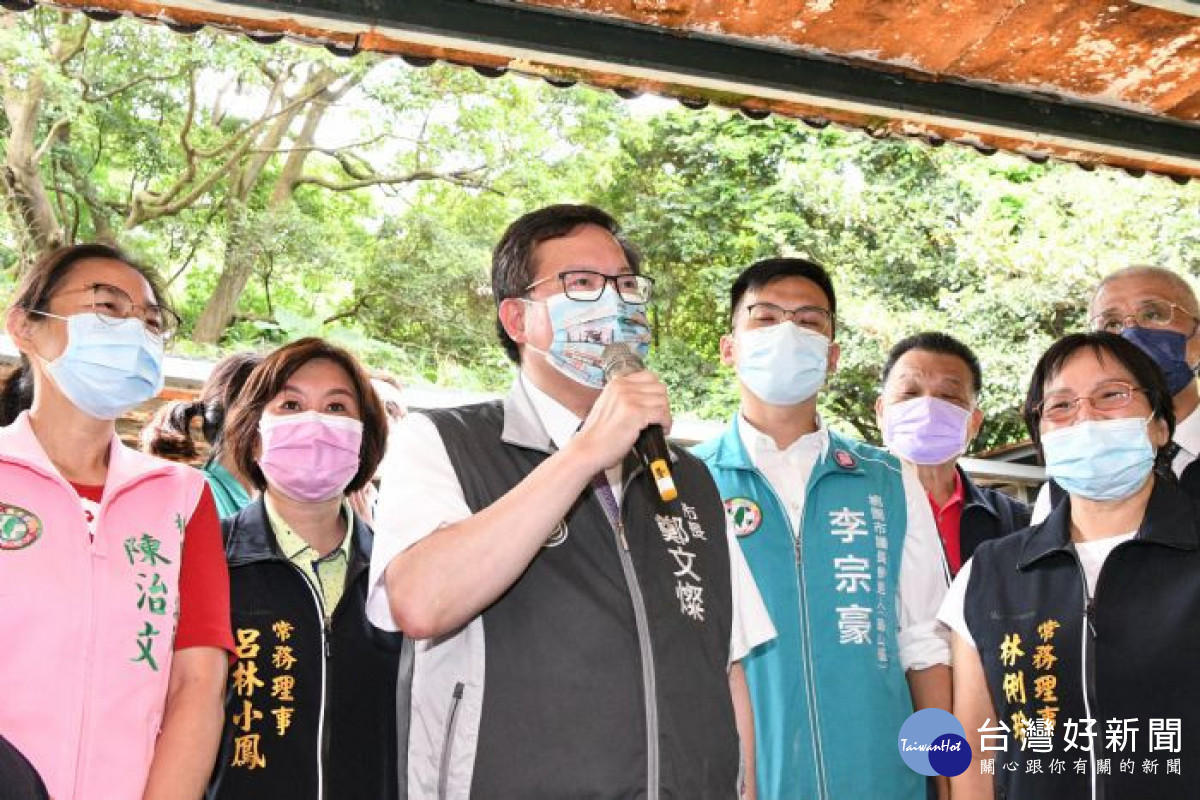 鄭市長感謝林姓宗親秉持著家族傳統，以及對土地的感情、對鄉土的忠心。<br />
<br />
